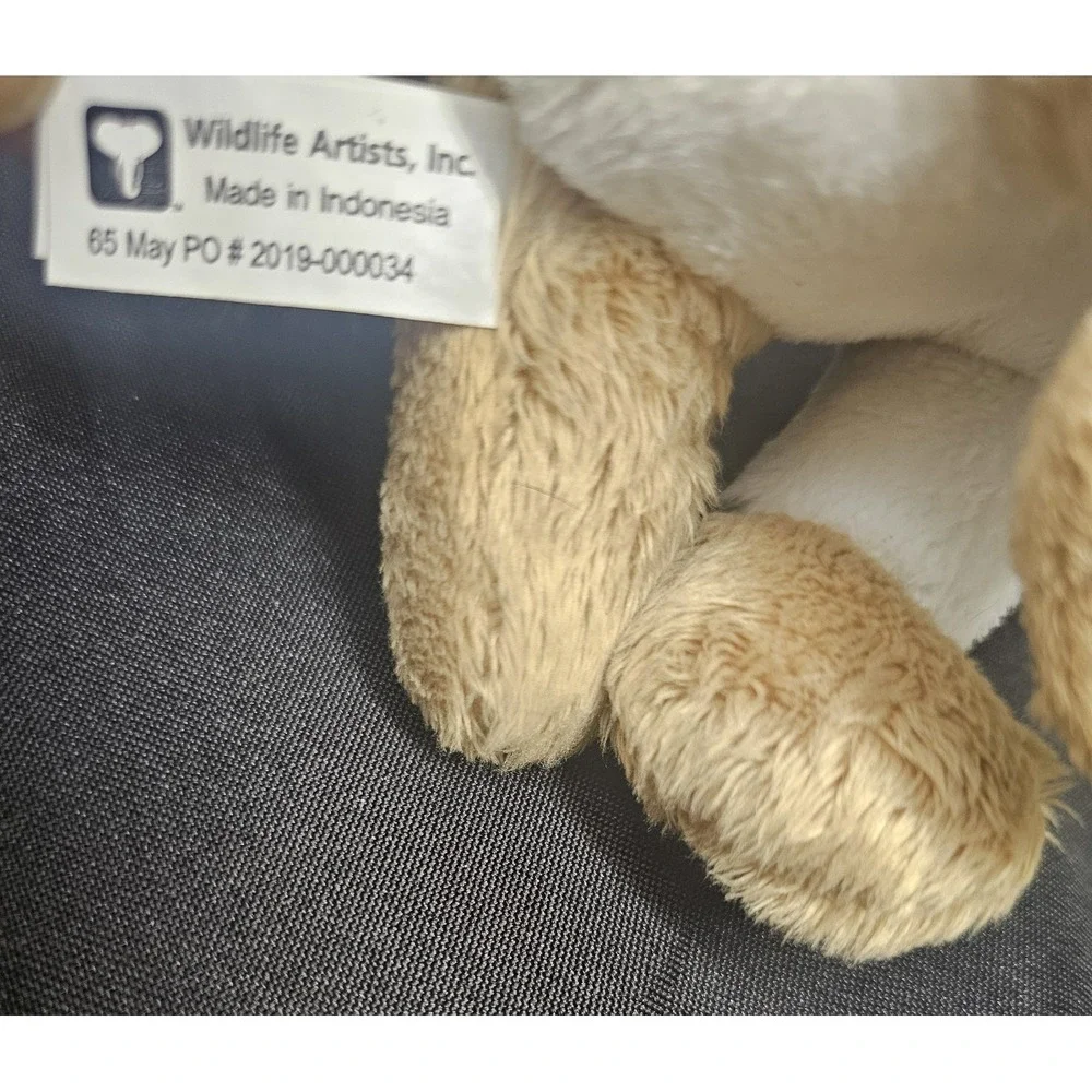 Wildlife Artists Fennec Fox Plush Stuffed Animal Tan White‎ 8